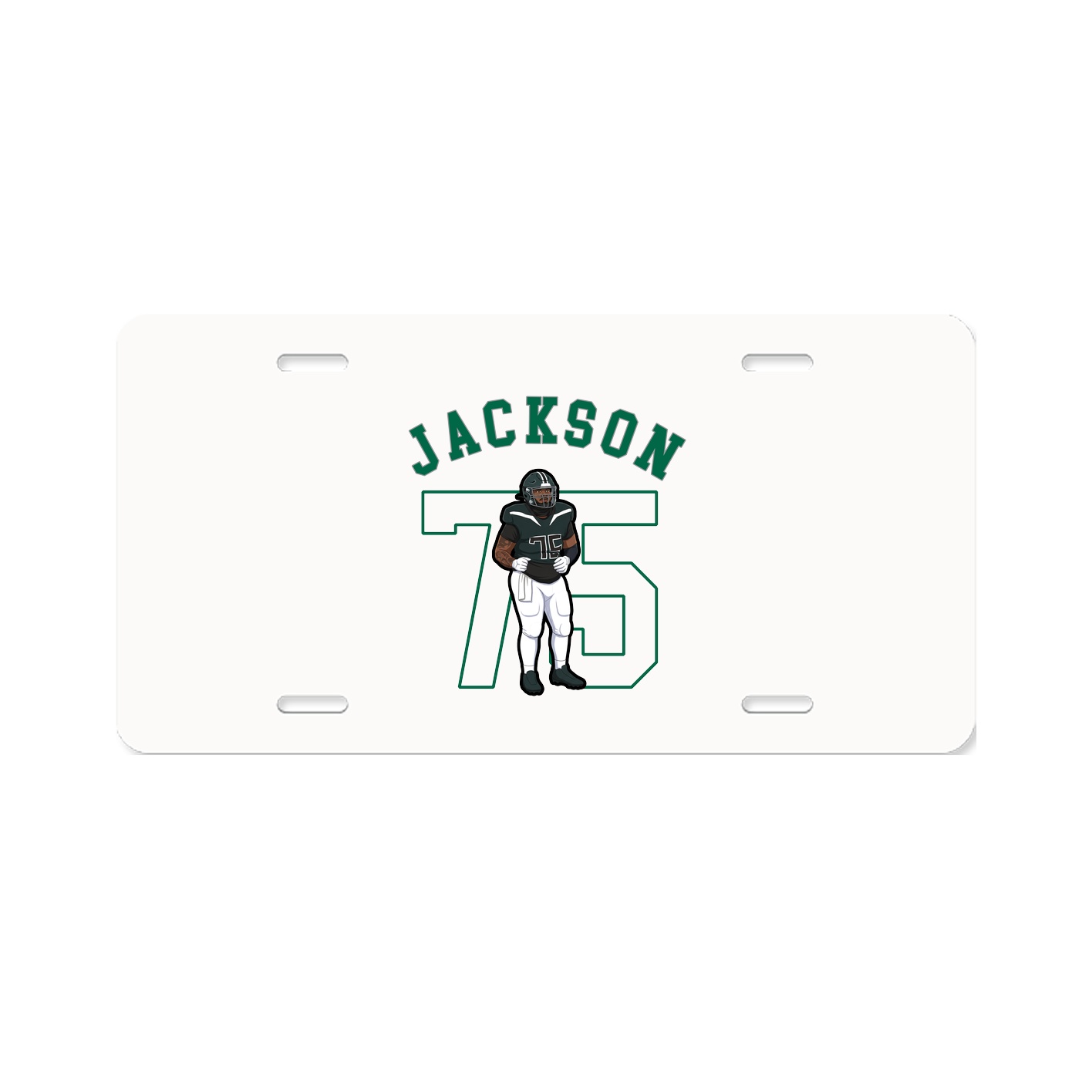 License Plate — Shirsey Arch in Classic