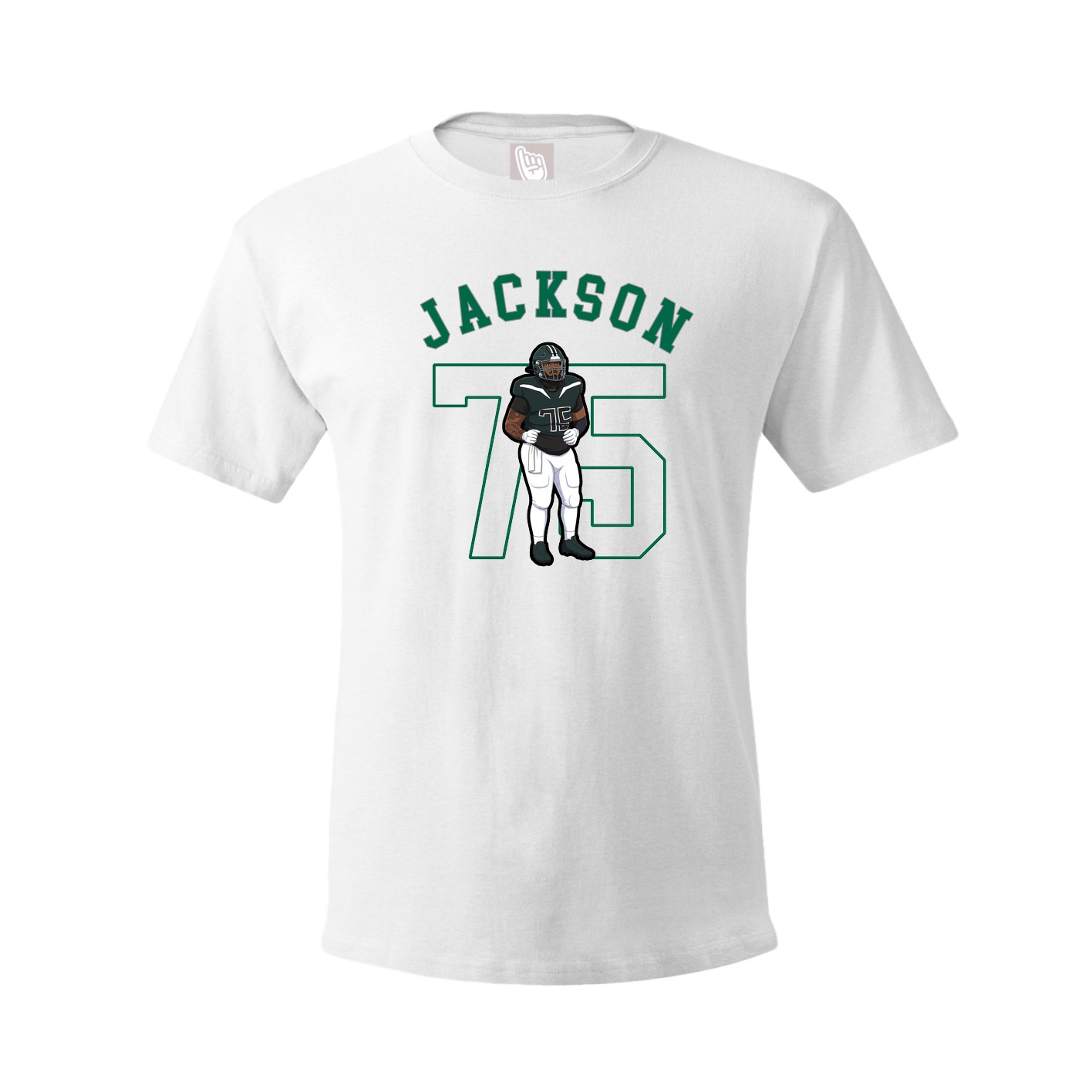 Youth Tee — Shirsey Arch in White
