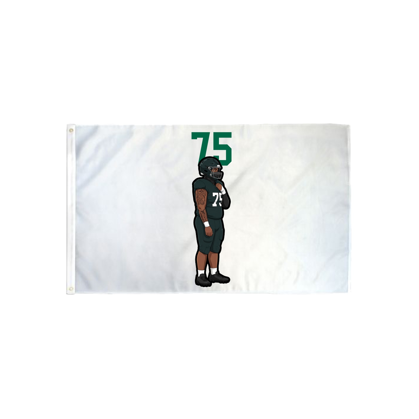 3x5 Flag — Number Top in Classic