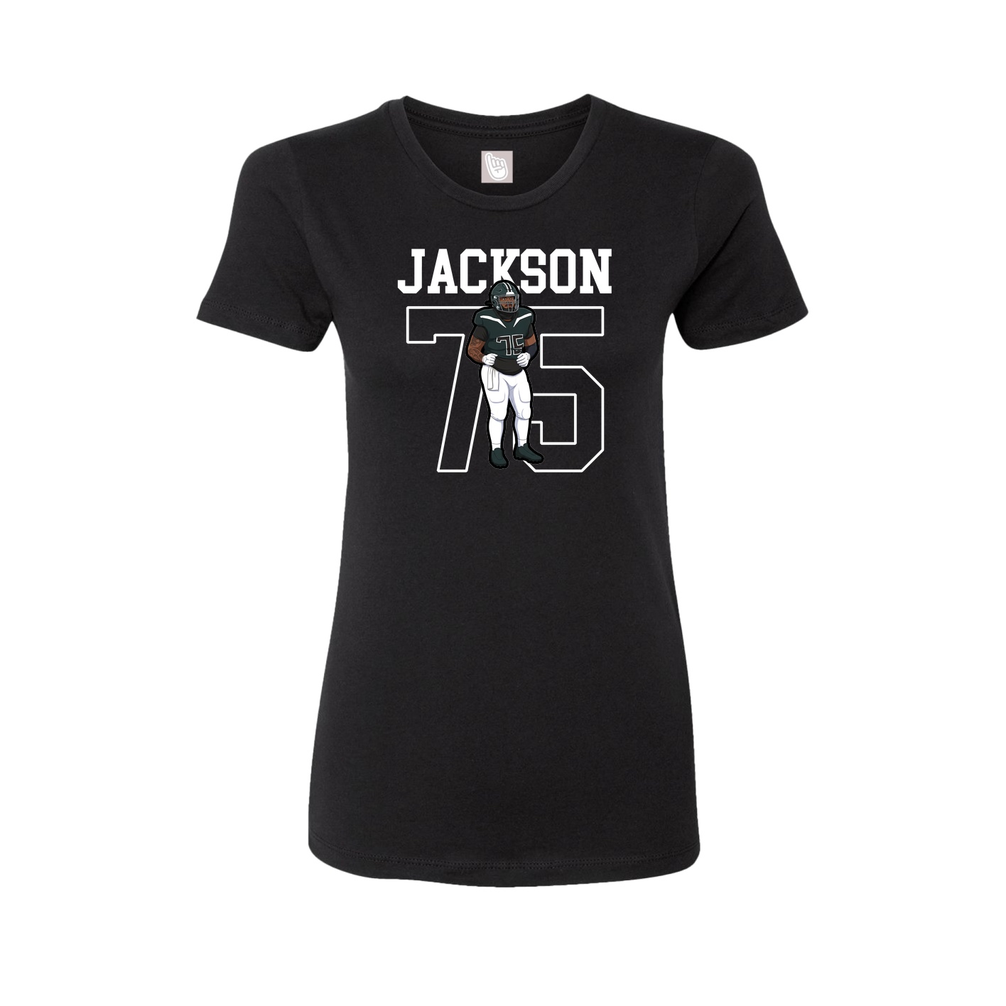 Fitted Women's Tee — Shirsey in Black