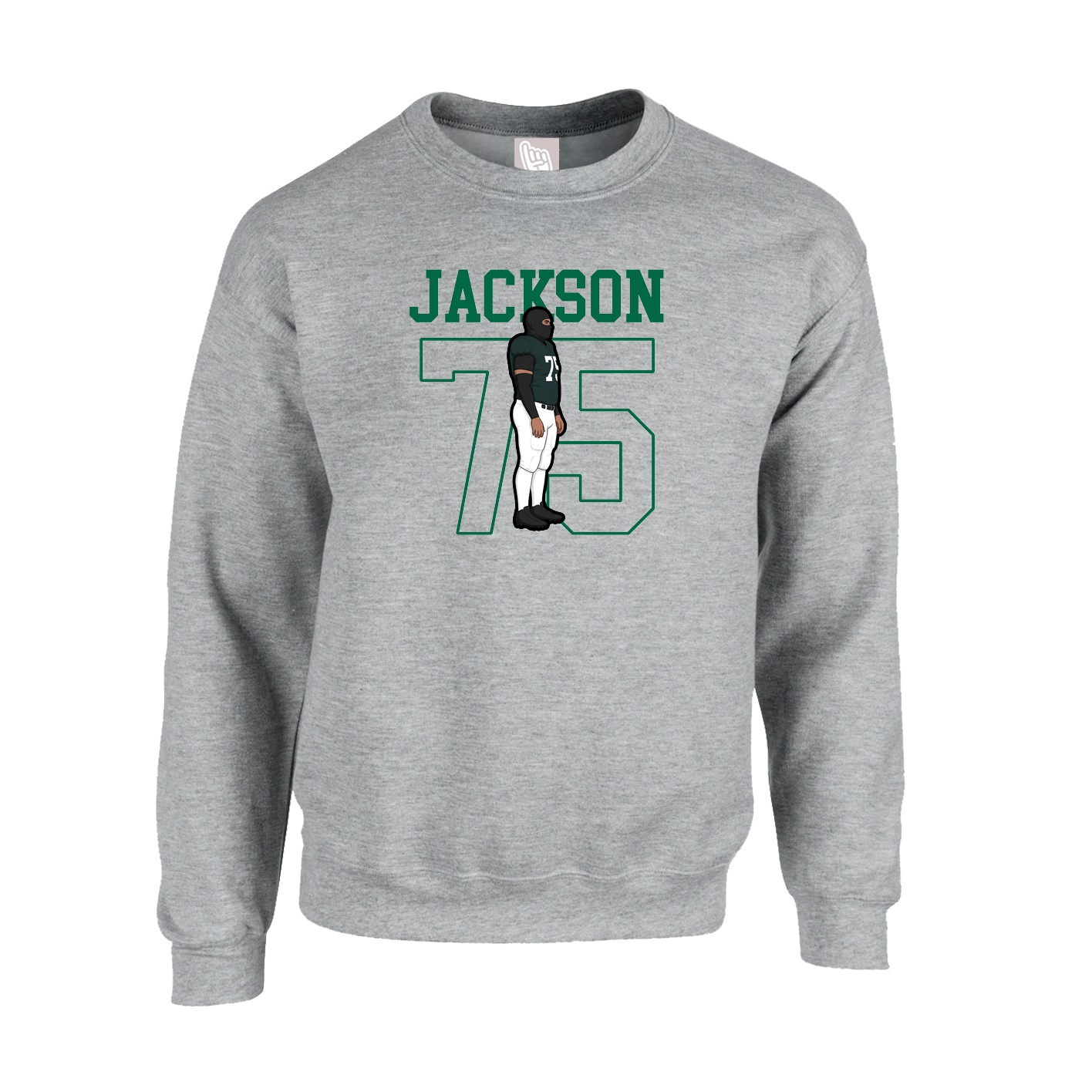 Fleece Crew — Shirsey in Grey