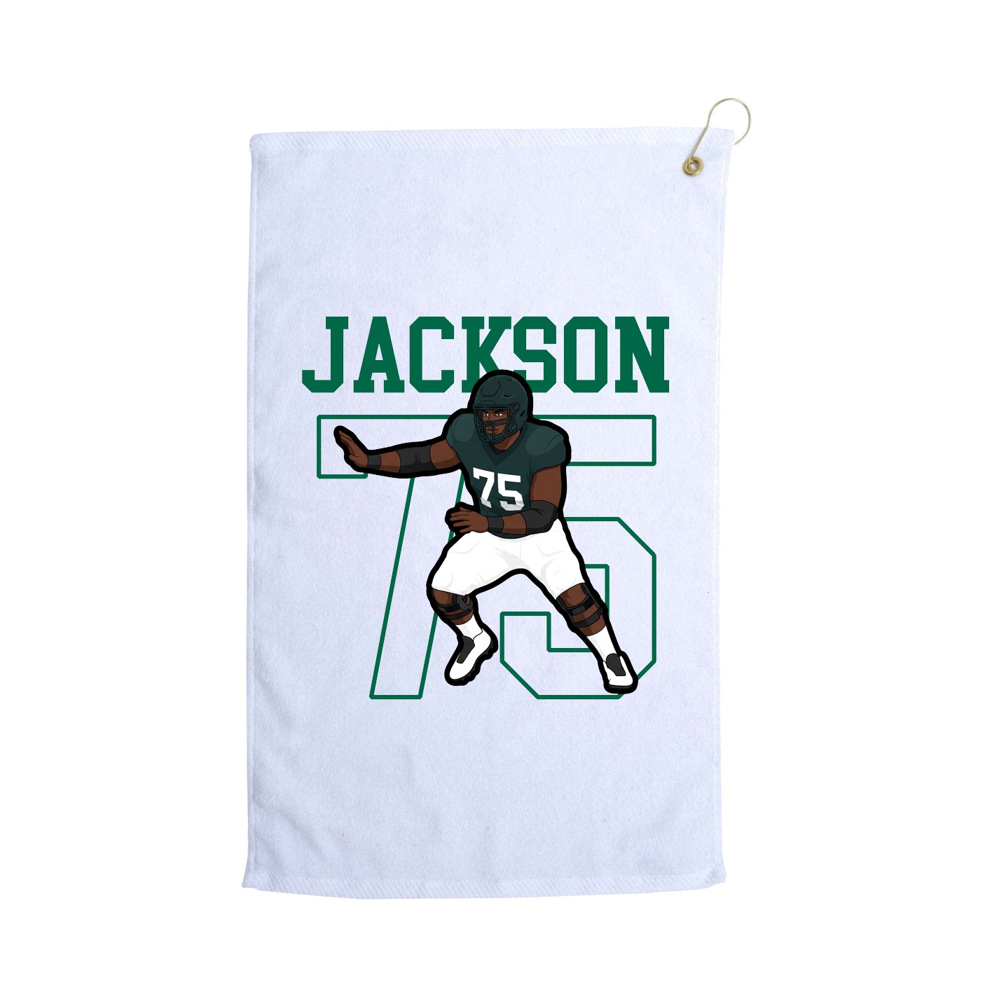 Golf Towel — Shirsey in White