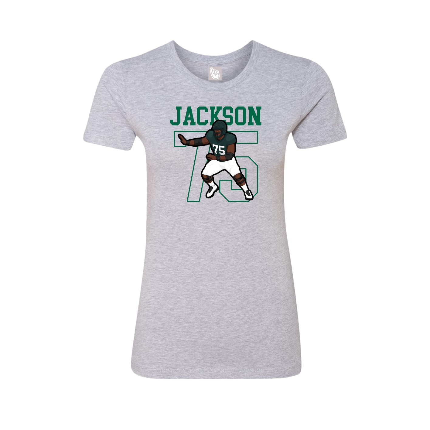Fitted Women's Tee — Shirsey in Grey