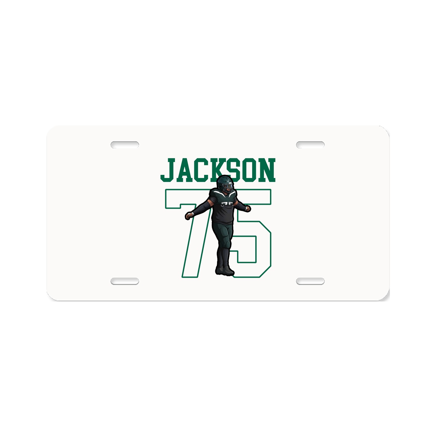 Aluminum License Plate