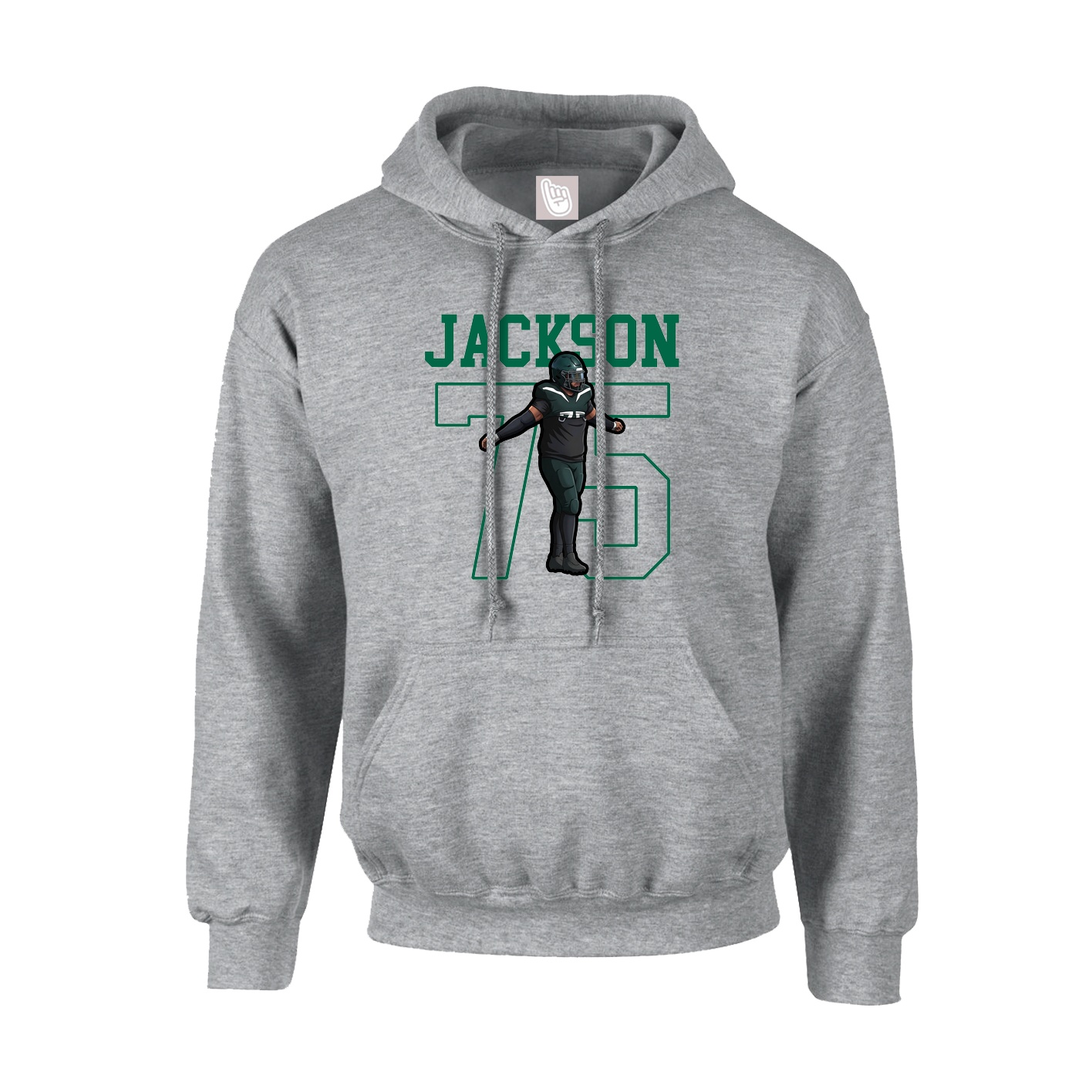 Hoodie — Shirsey in Grey