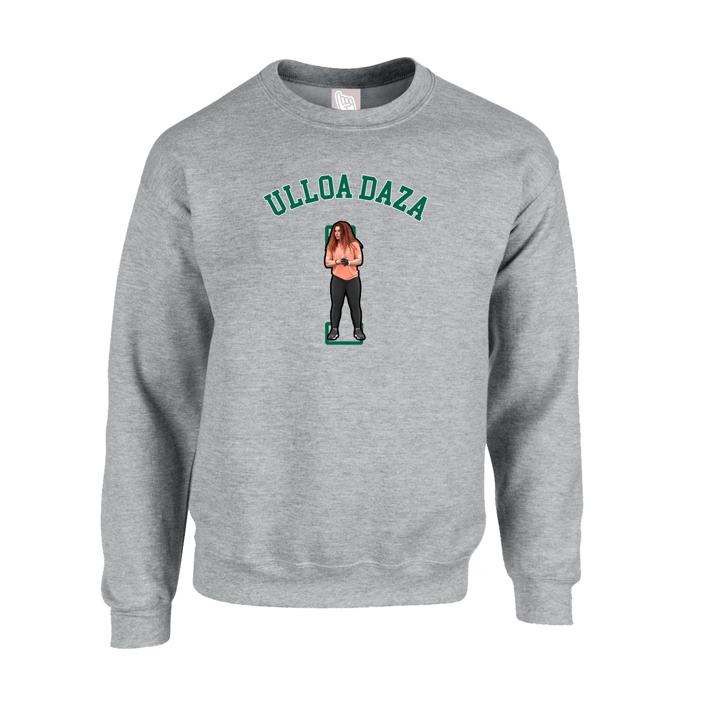 Fleece Crew — Shirsey Arch in Grey