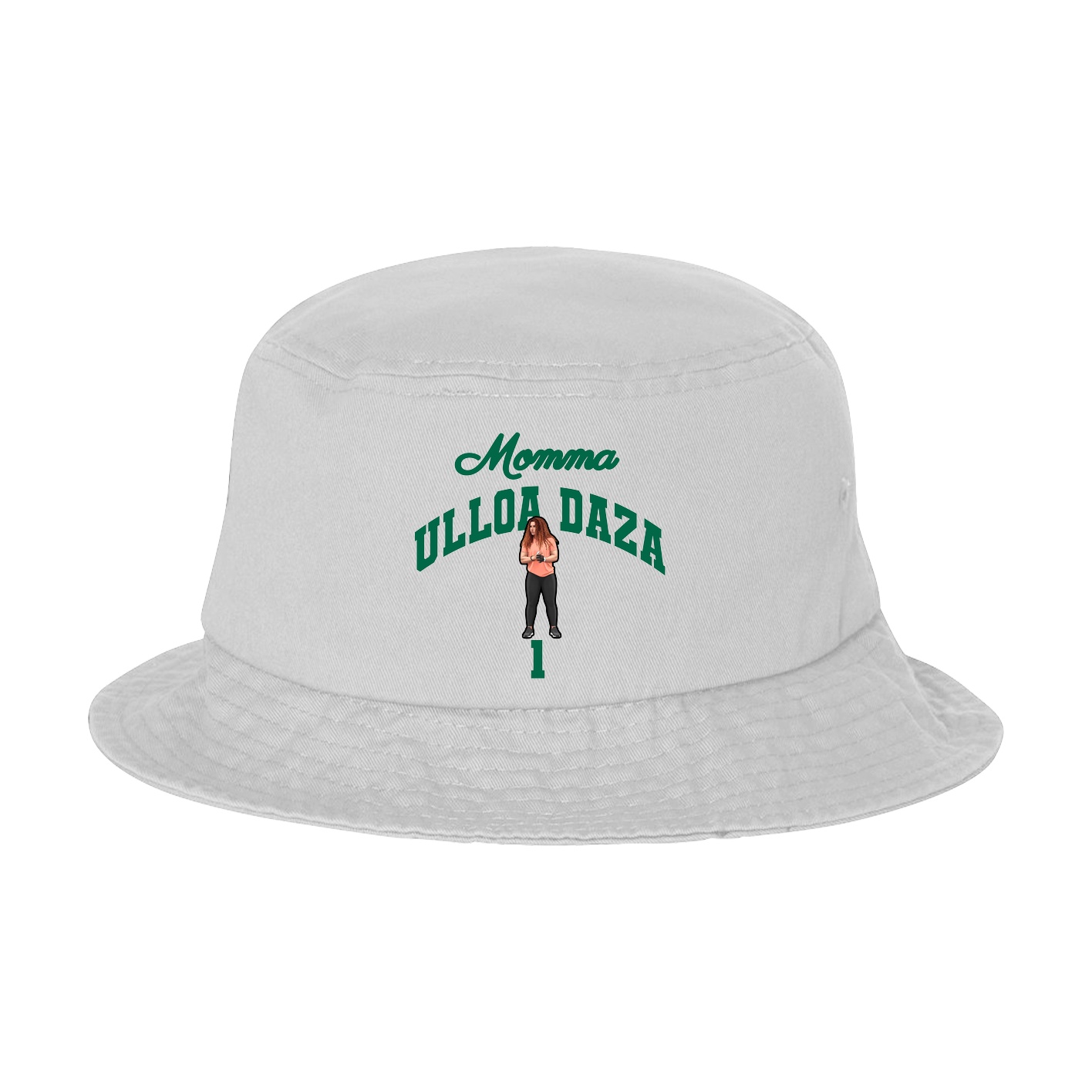 Bucket Cap — Mothers Day Arch in White
