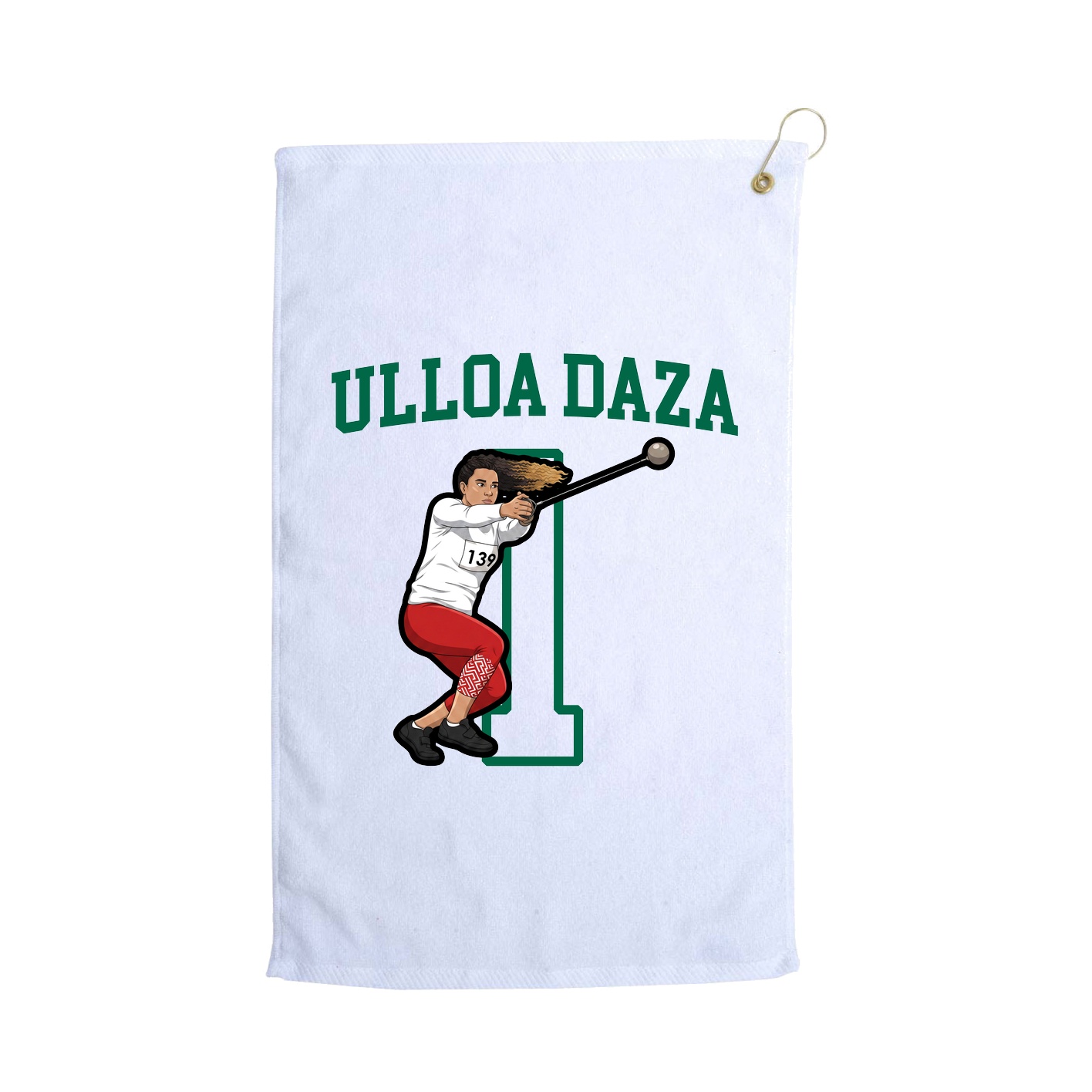 Golf Towel — Shirsey in White