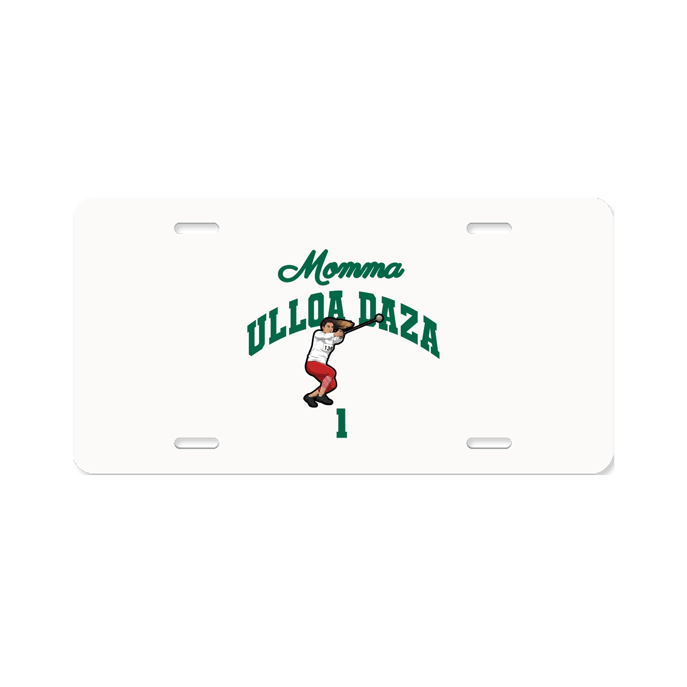 License Plate — Mothers Day Arch in Classic