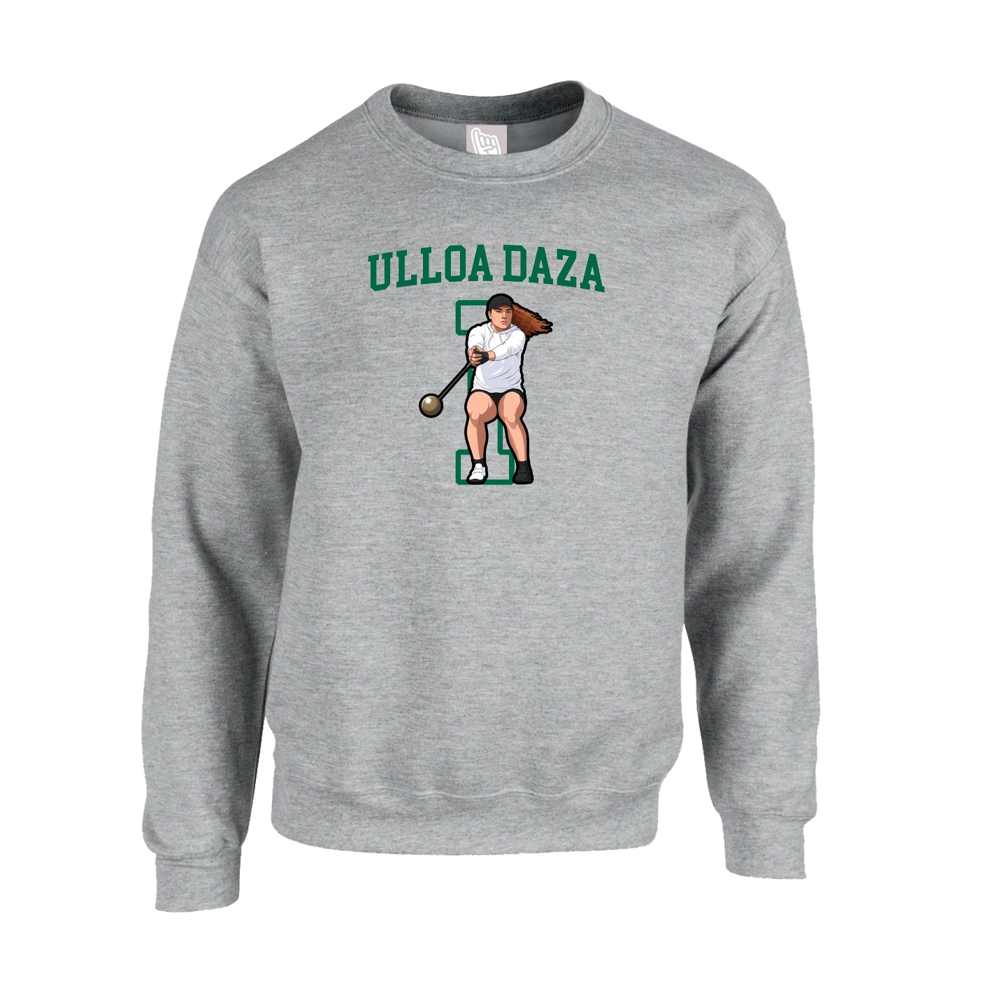 Fleece Crew — Shirsey in Grey