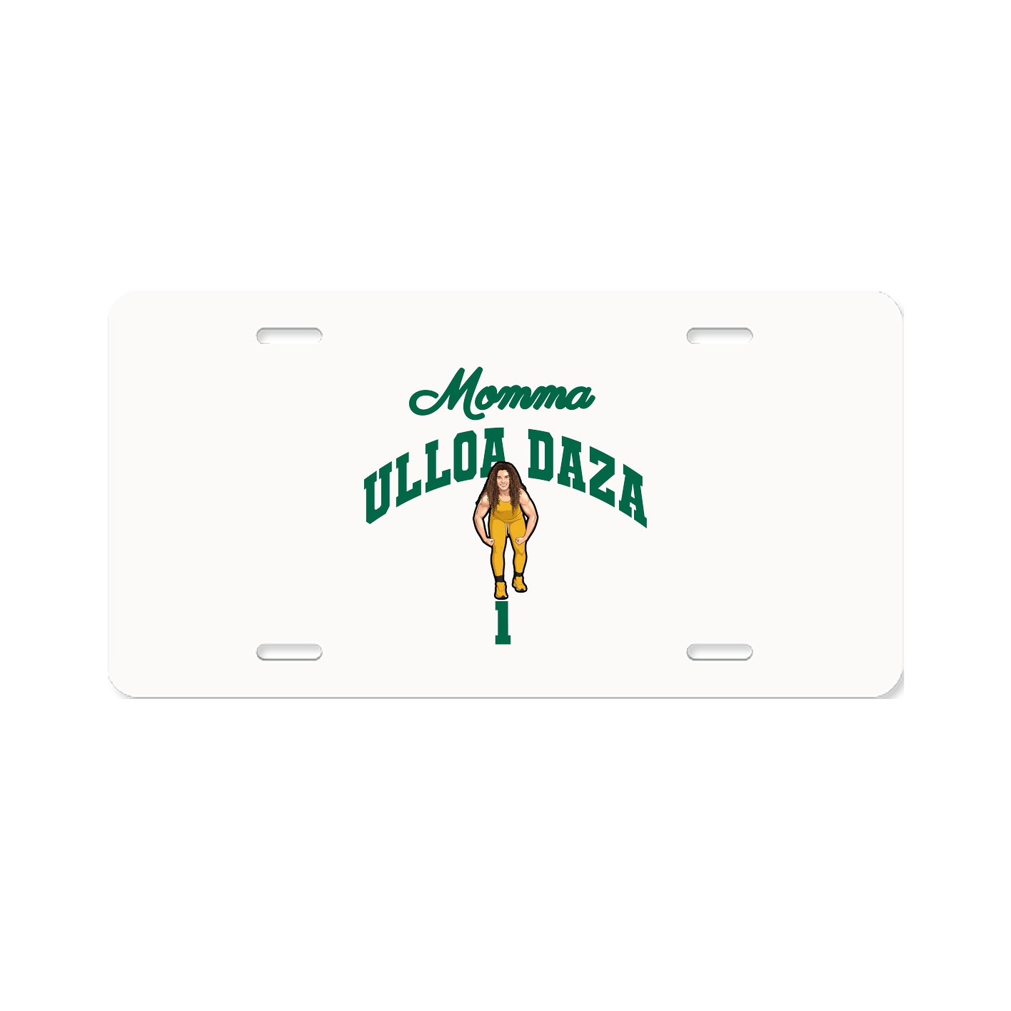 License Plate — Mothers Day Arch in Classic