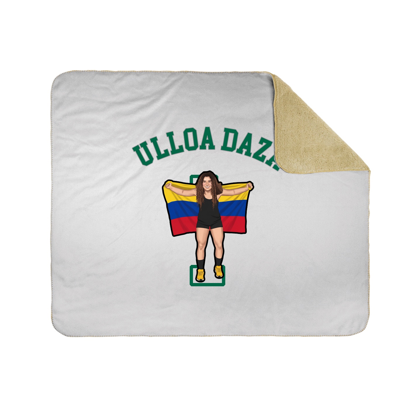 Throw Blanket — Shirsey Arch in White