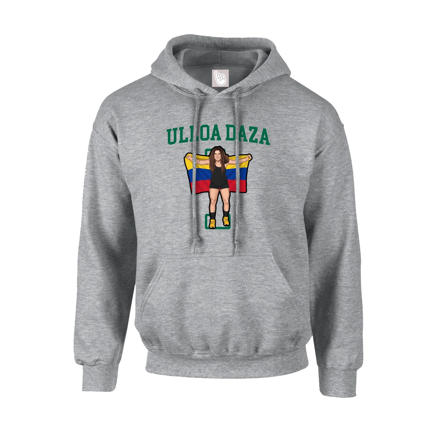 Hoodie — Shirsey in Grey
