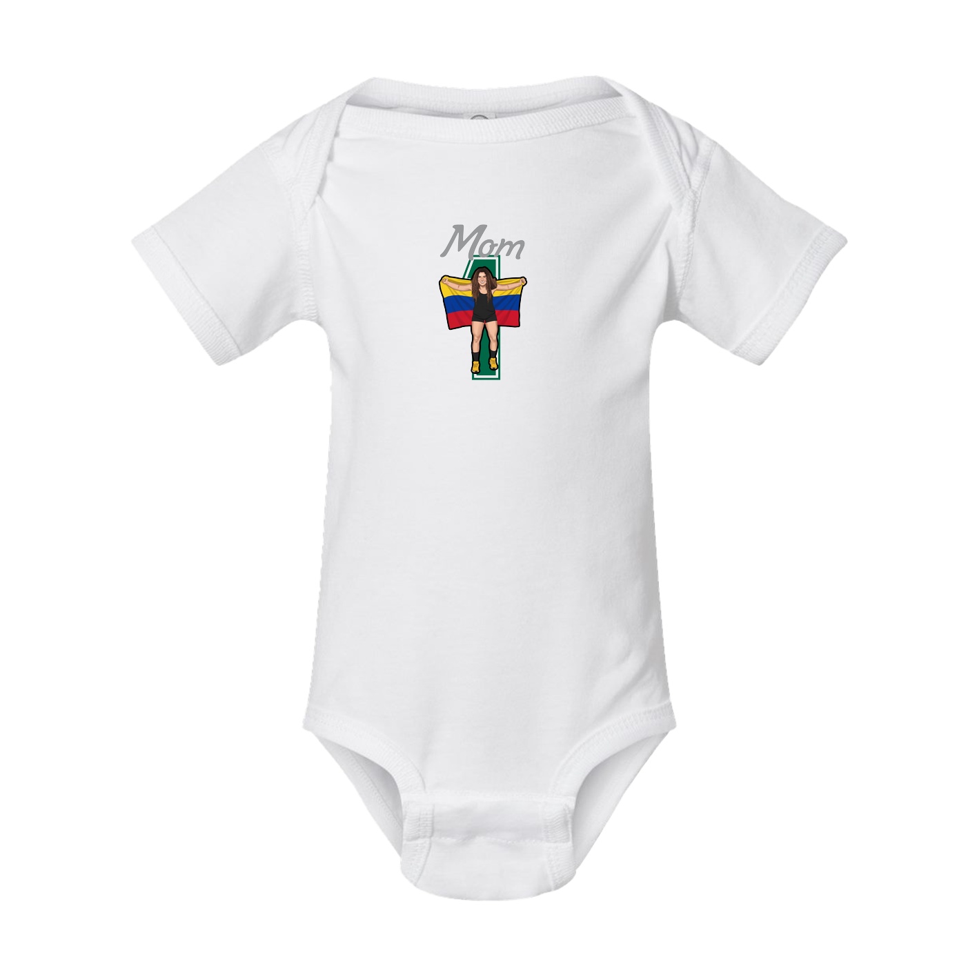 Baby Onesie — Mothers Day Shirsey in White
