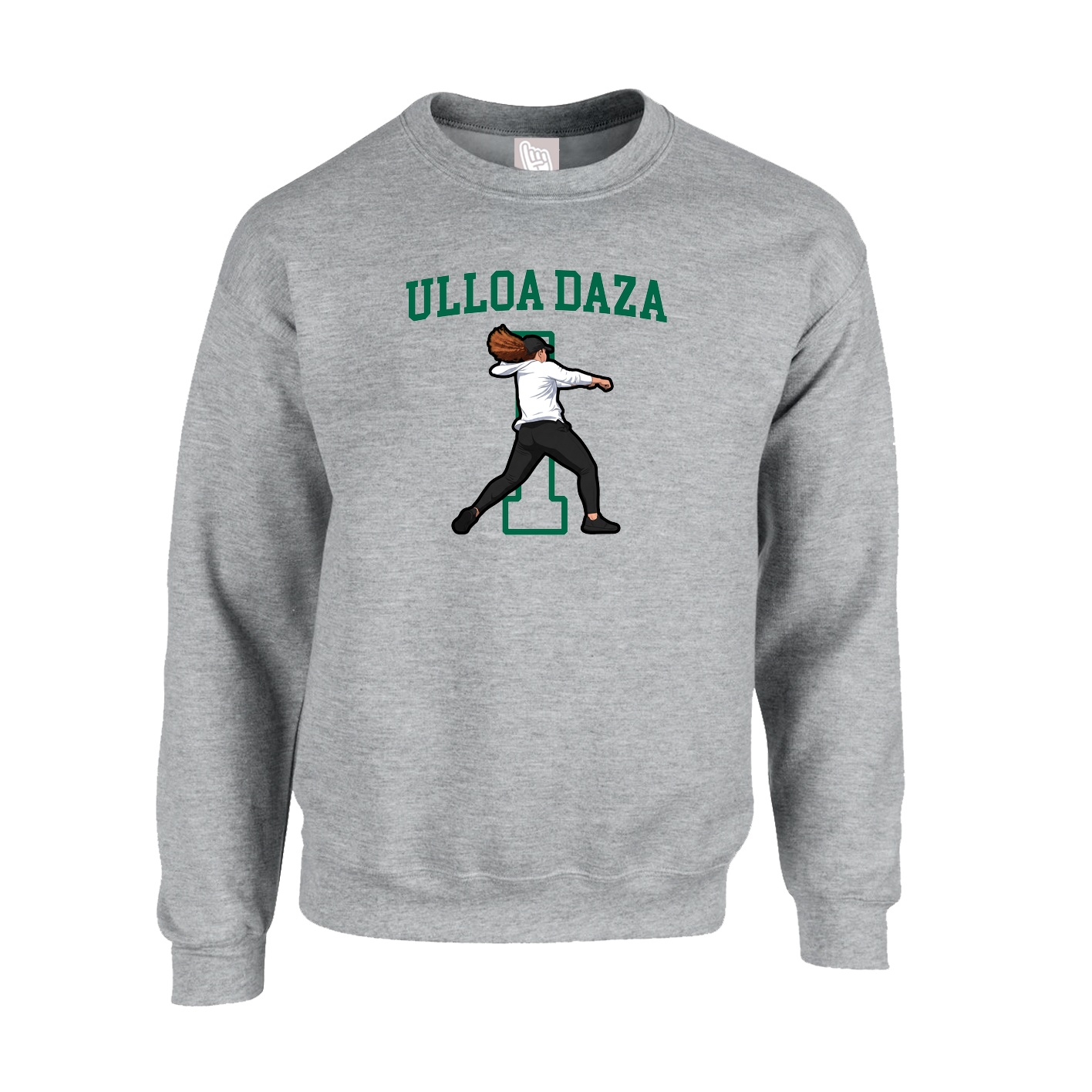 Fleece Crew — Shirsey in Grey