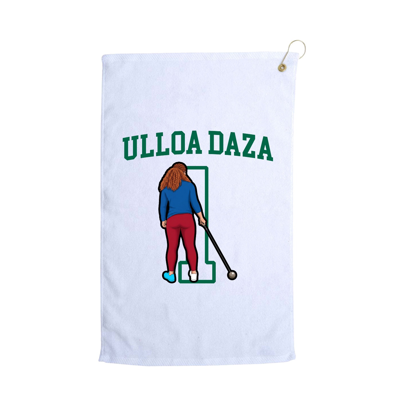 Golf Towel — Shirsey in White