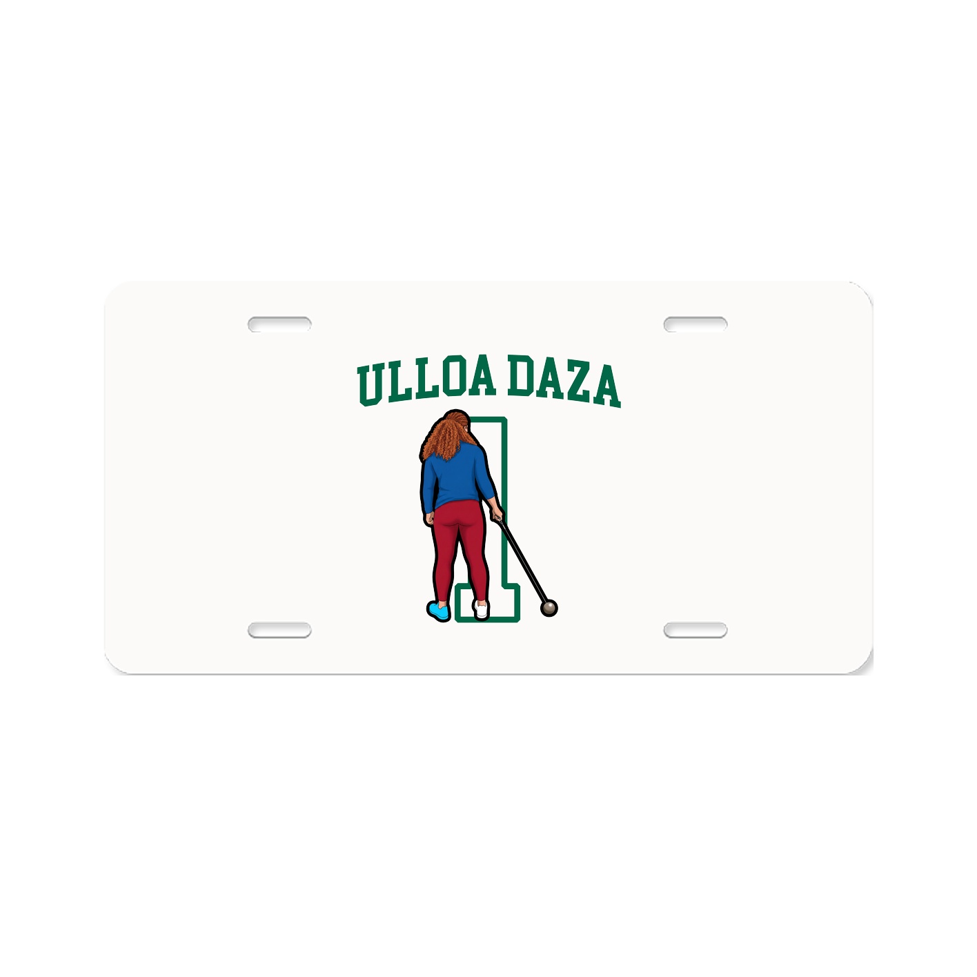 License Plate — Shirsey in Classic