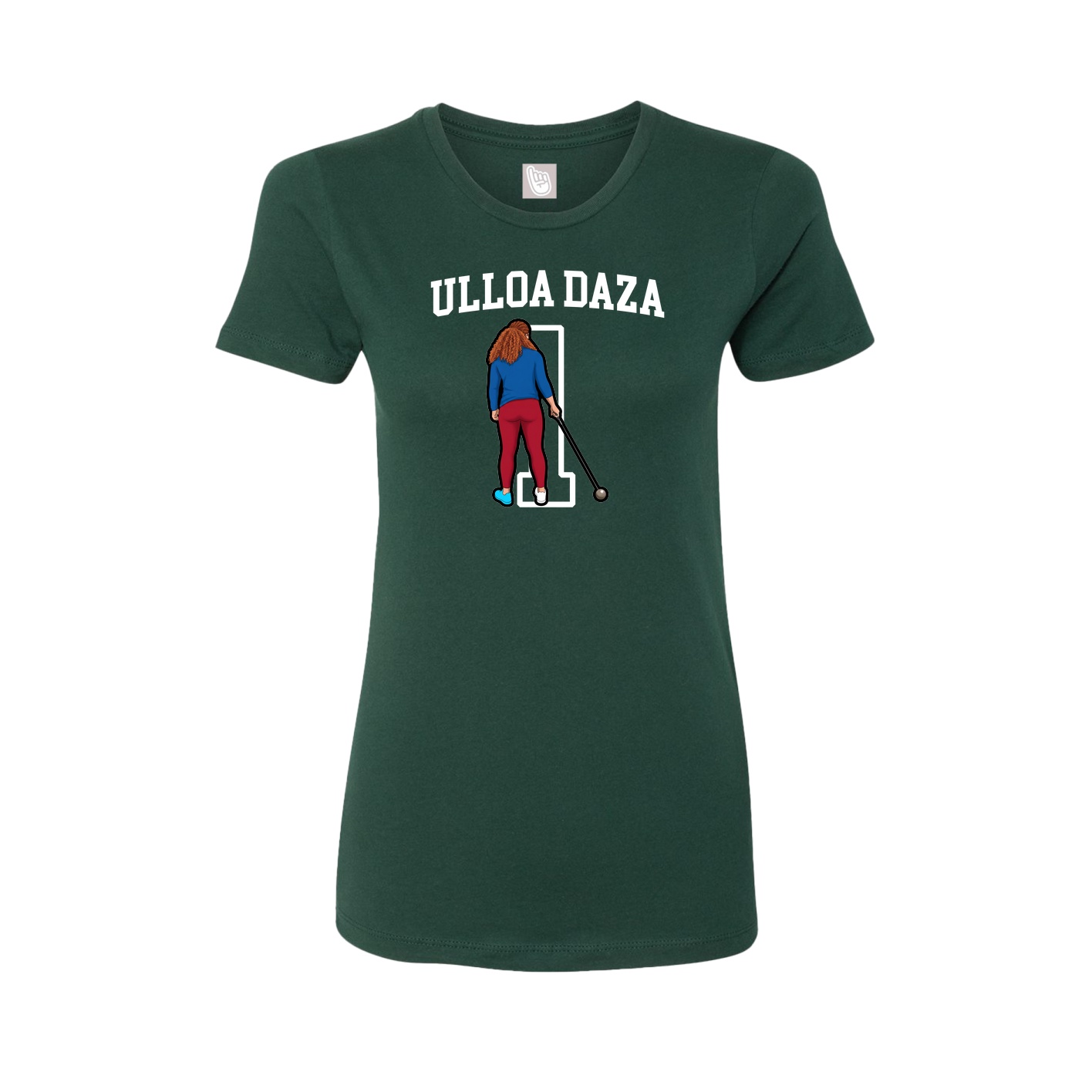 Fitted Women's Tee — Shirsey in Green