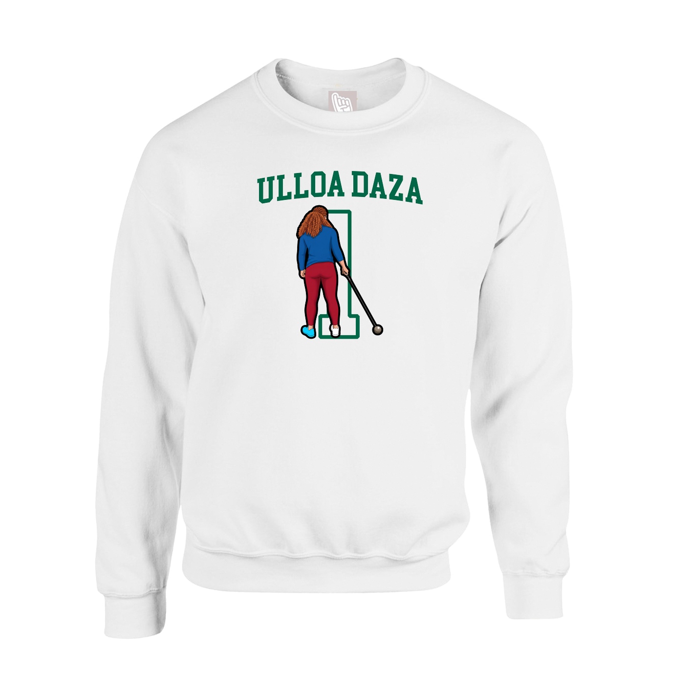 Fleece Crew — Shirsey in White
