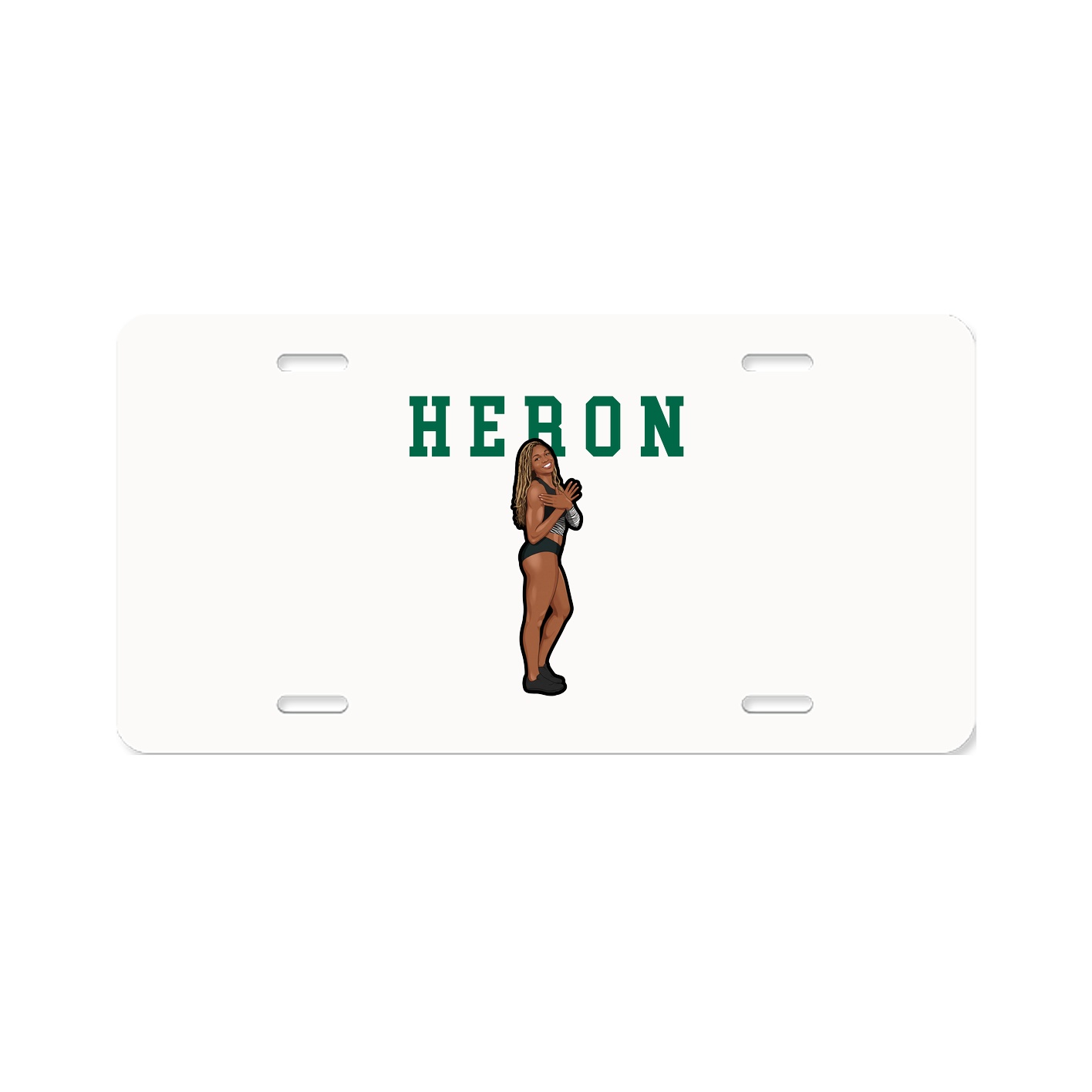 License Plate — Shirsey in Classic