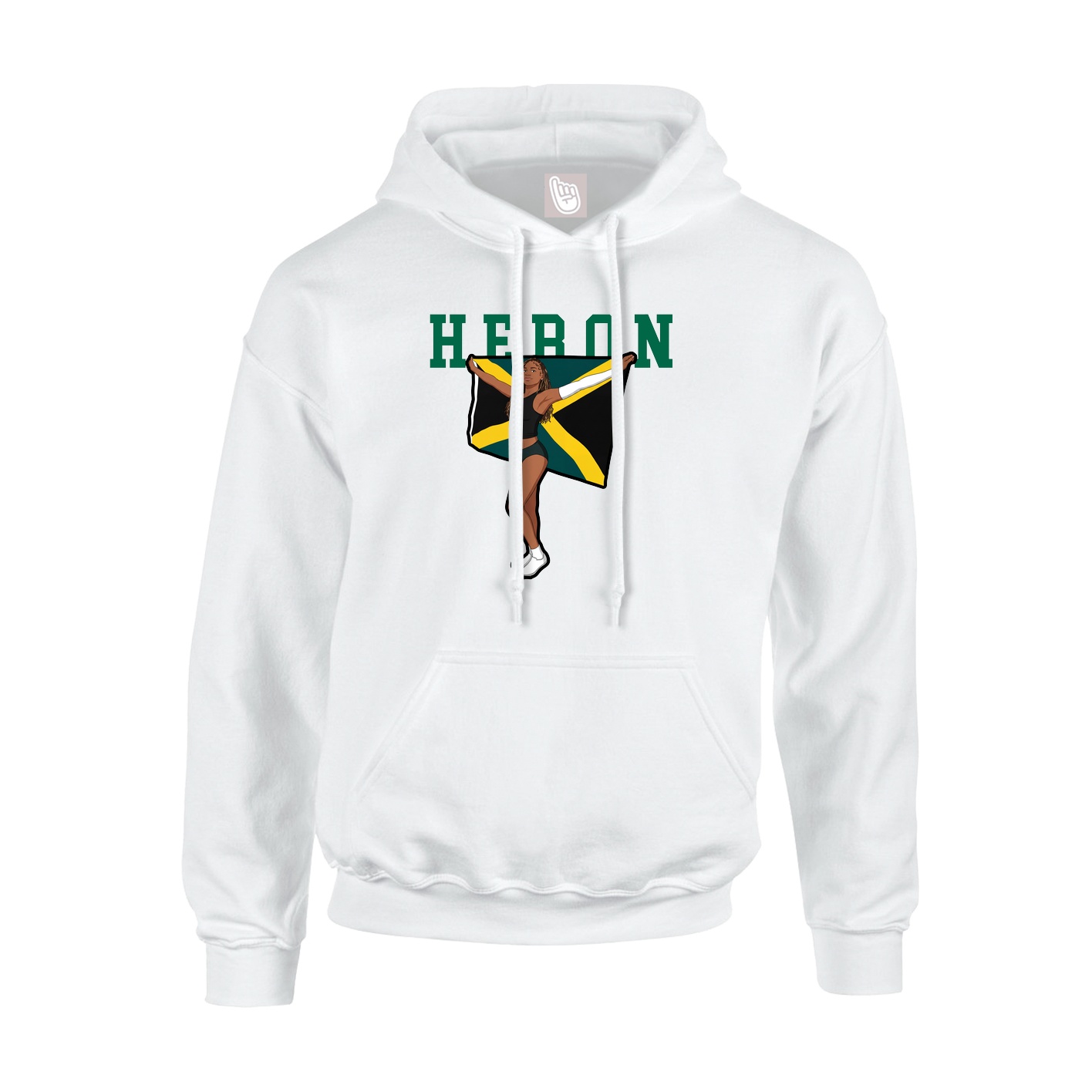 Youth Hoodie — Shirsey in White