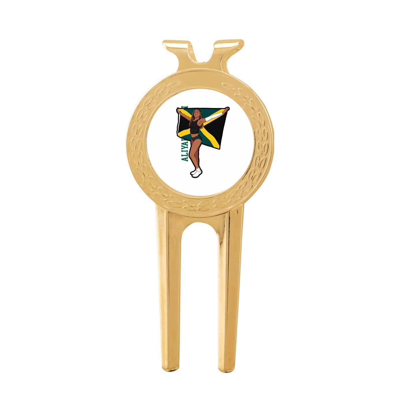 Divot Tool with Ball Marker — Name Vertical in Classic