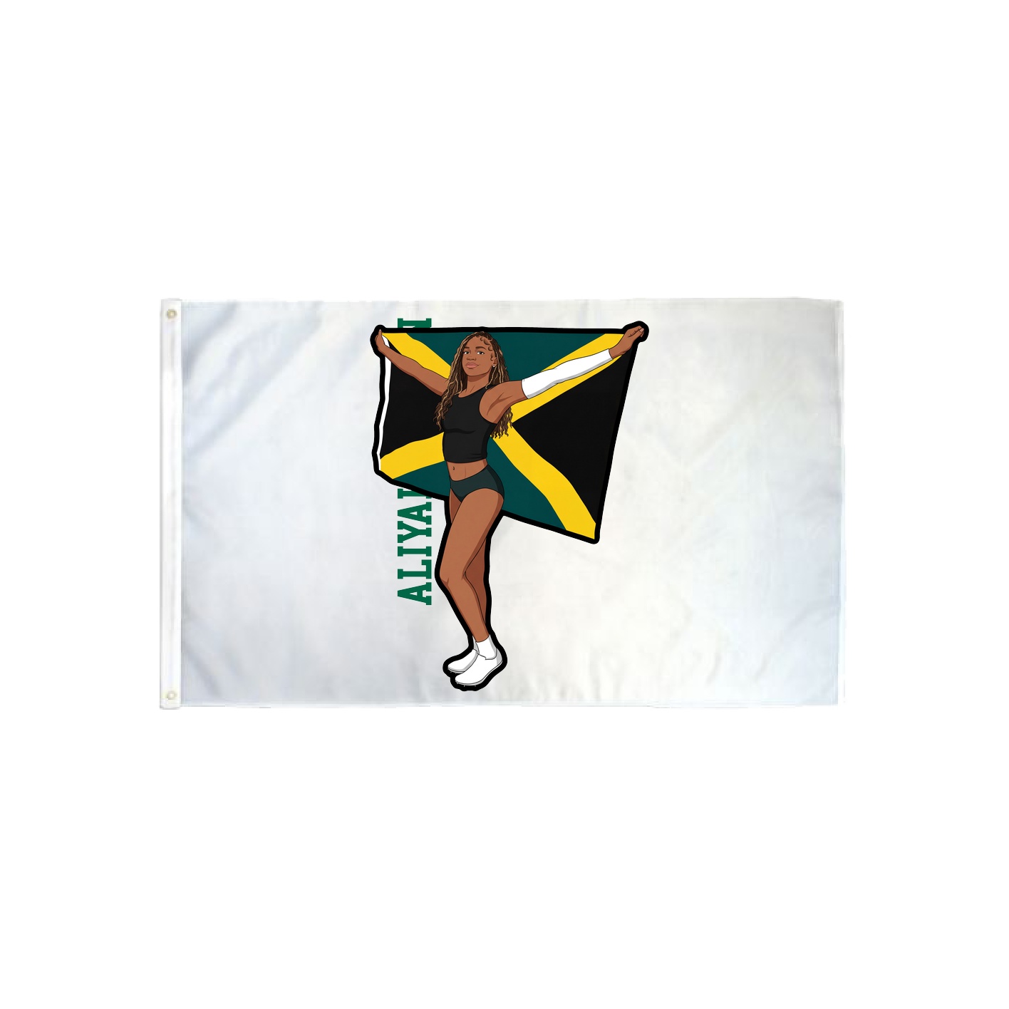 3x5 Flag — Name Vertical in Classic