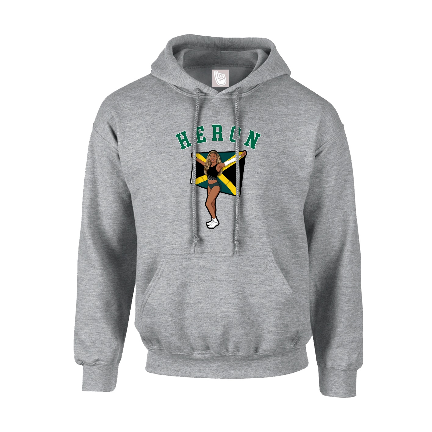 Youth Hoodie — Shirsey Arch in Grey