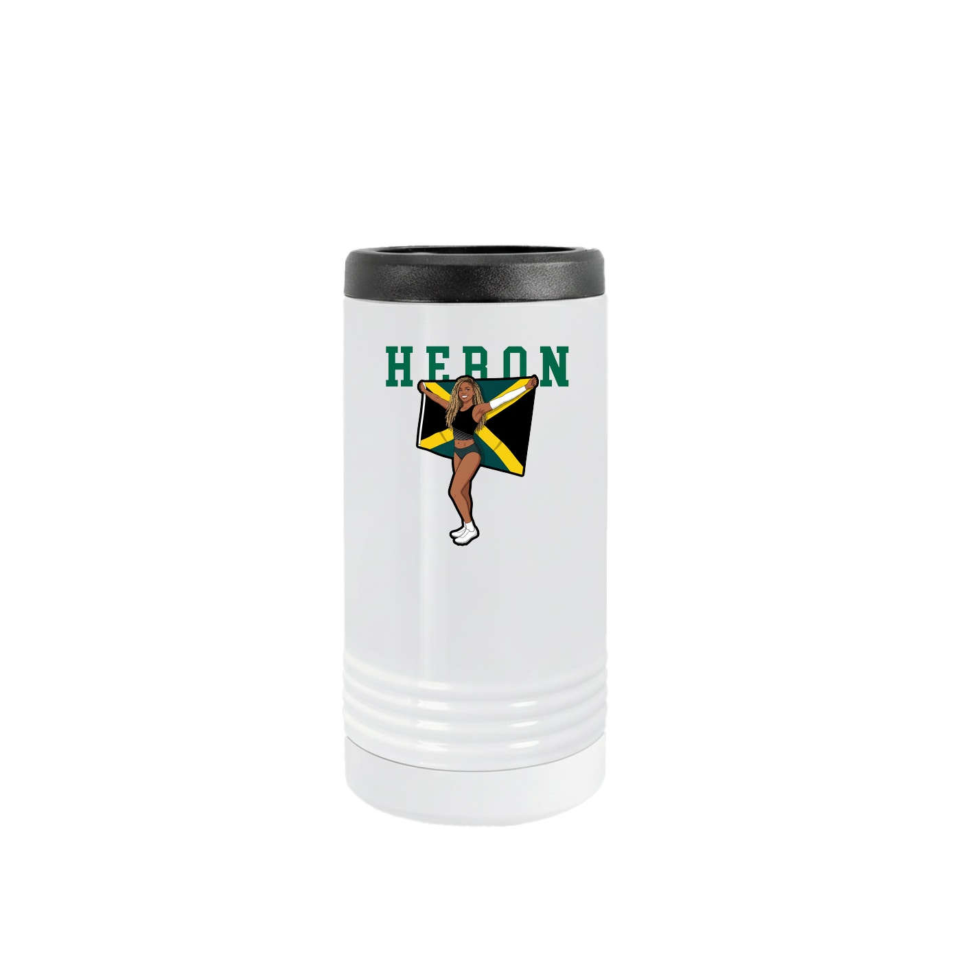 Slim Beverage Holder — Shirsey in White