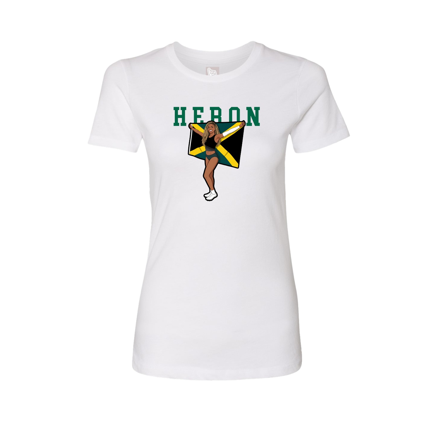 Fitted Women's Tee — Shirsey in White