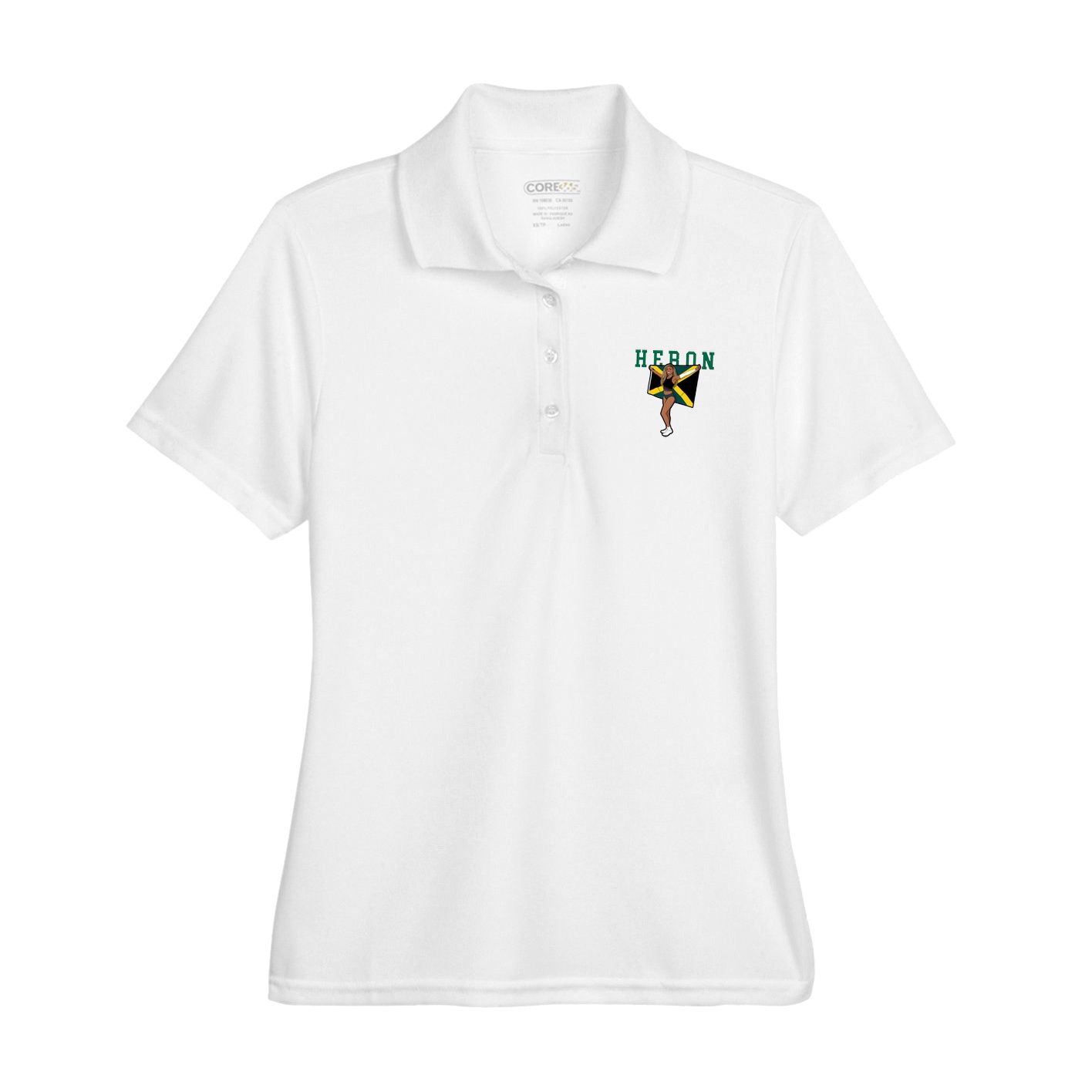 Womens Performance Polo — Shirsey in White