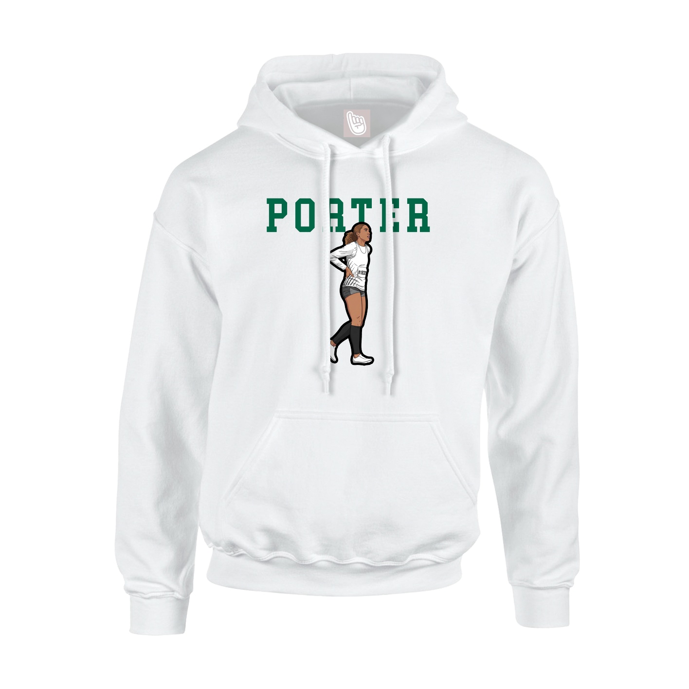 Youth Hoodie — Shirsey in White