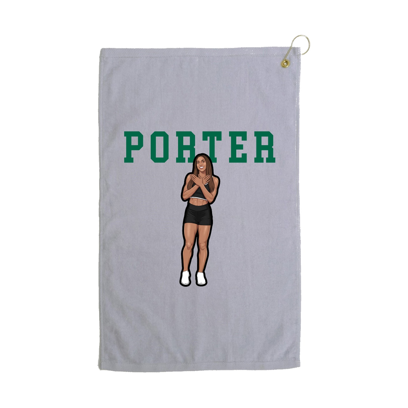 Golf Towel — Shirsey in Grey