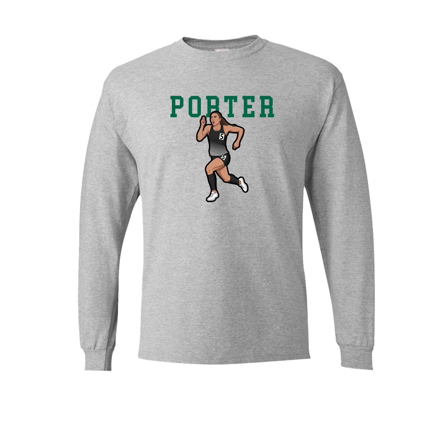Long Sleeve Tee — Shirsey in Grey