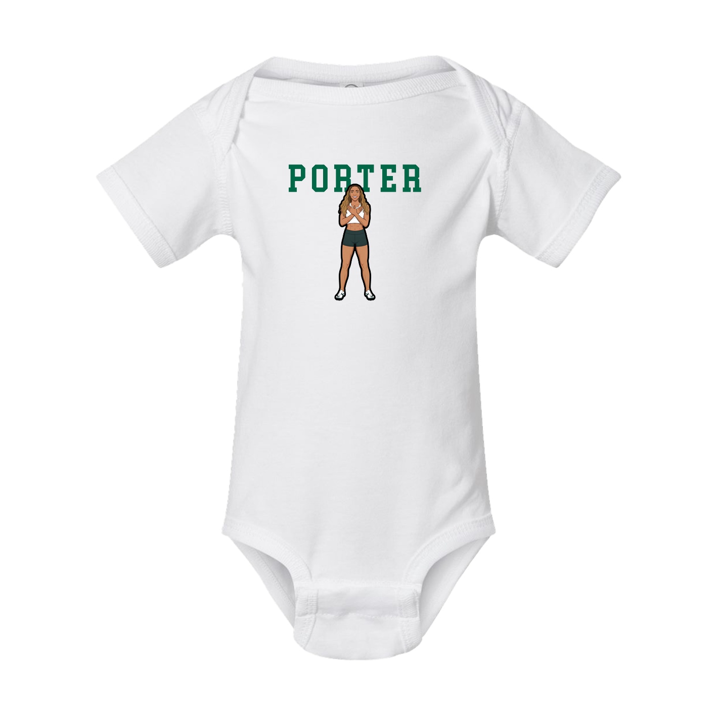 Baby Onesie — Shirsey in White