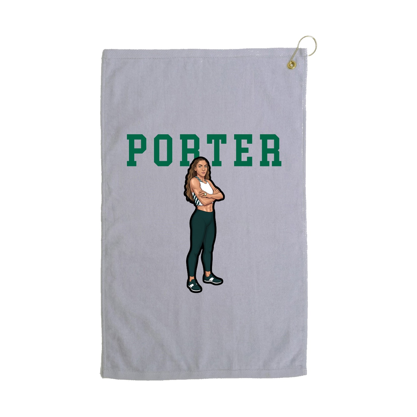Golf Towel — Shirsey in Grey