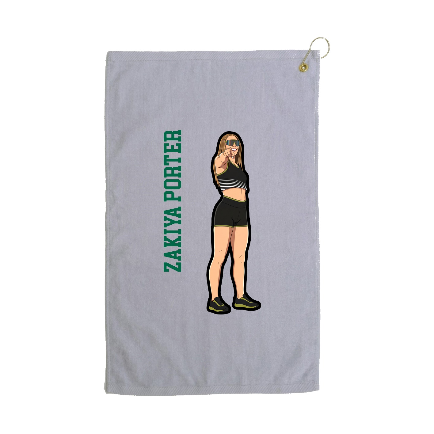 Terry Velour Golf Towel