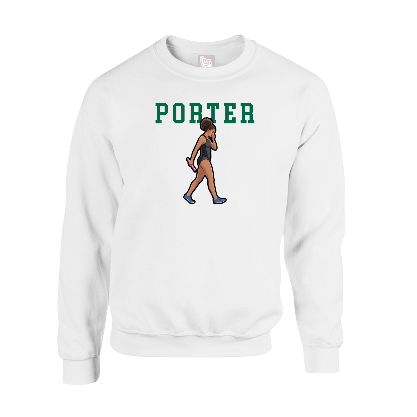 Fleece Crew — Shirsey in White