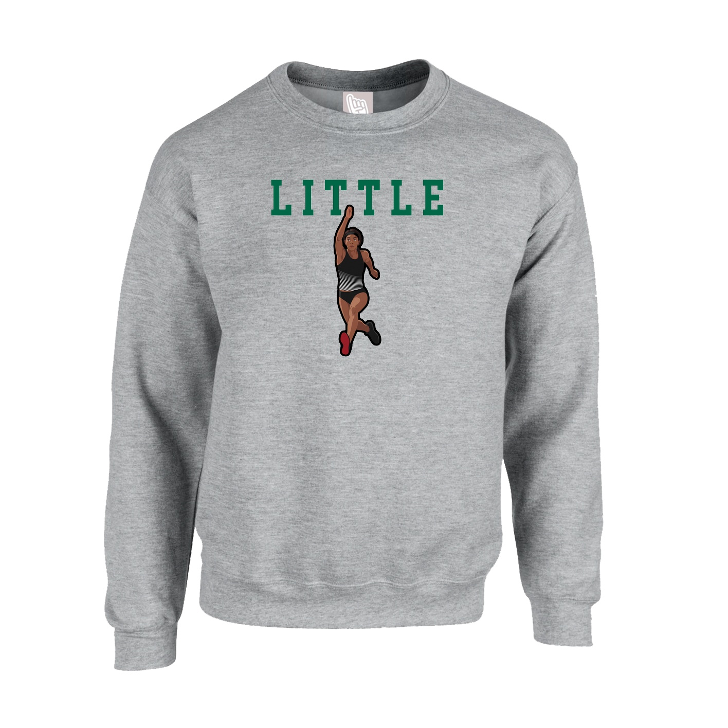 Fleece Crew — Shirsey in Grey