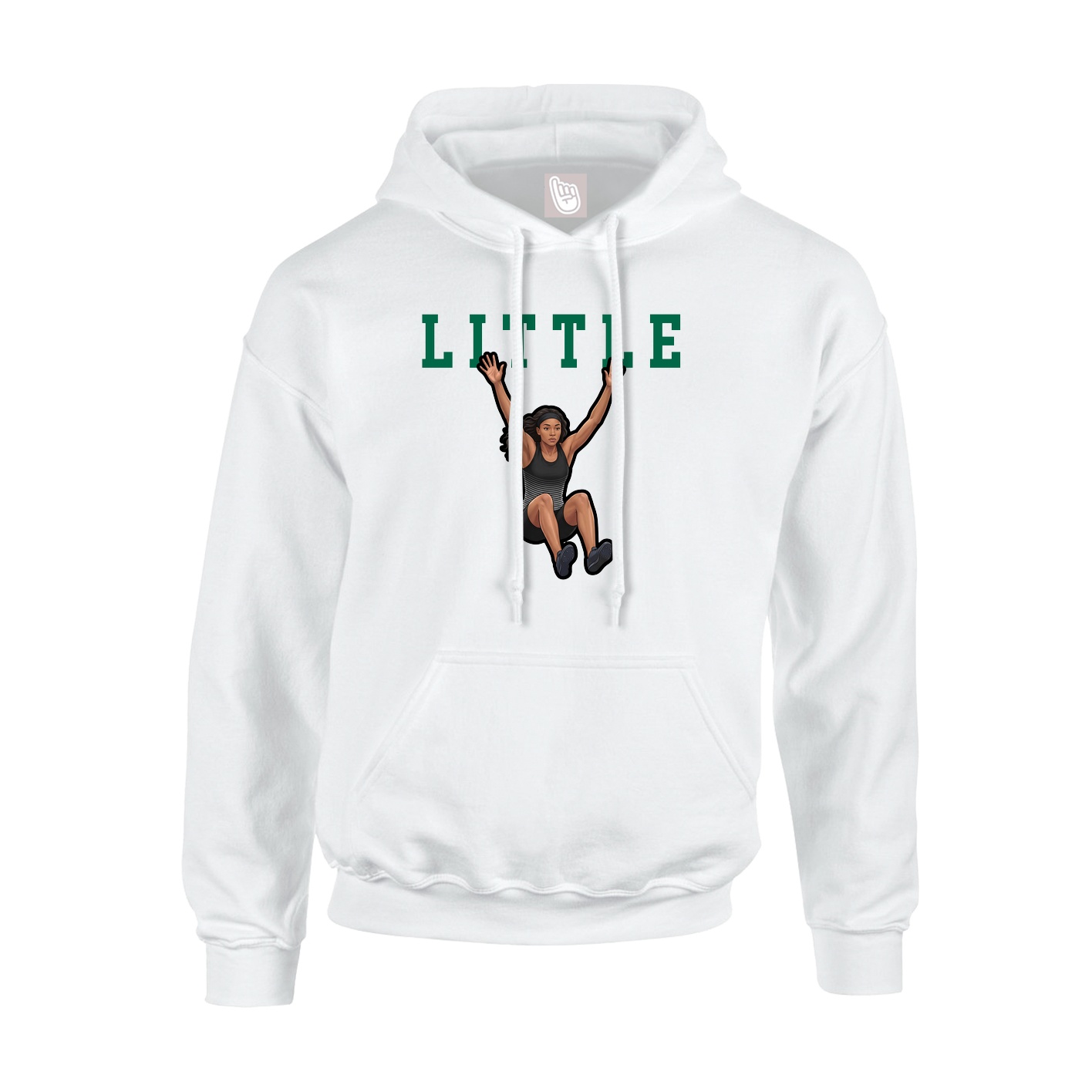 Hoodie — Shirsey in White