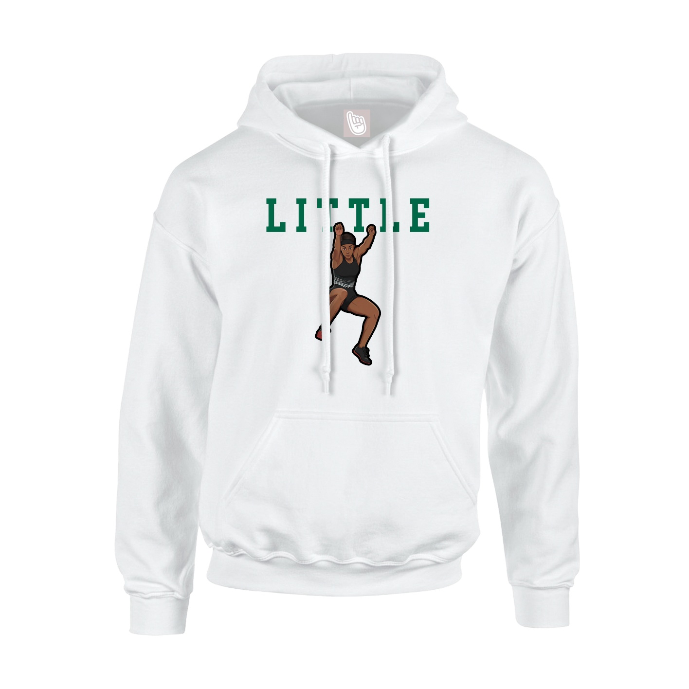 Hoodie — Shirsey in White