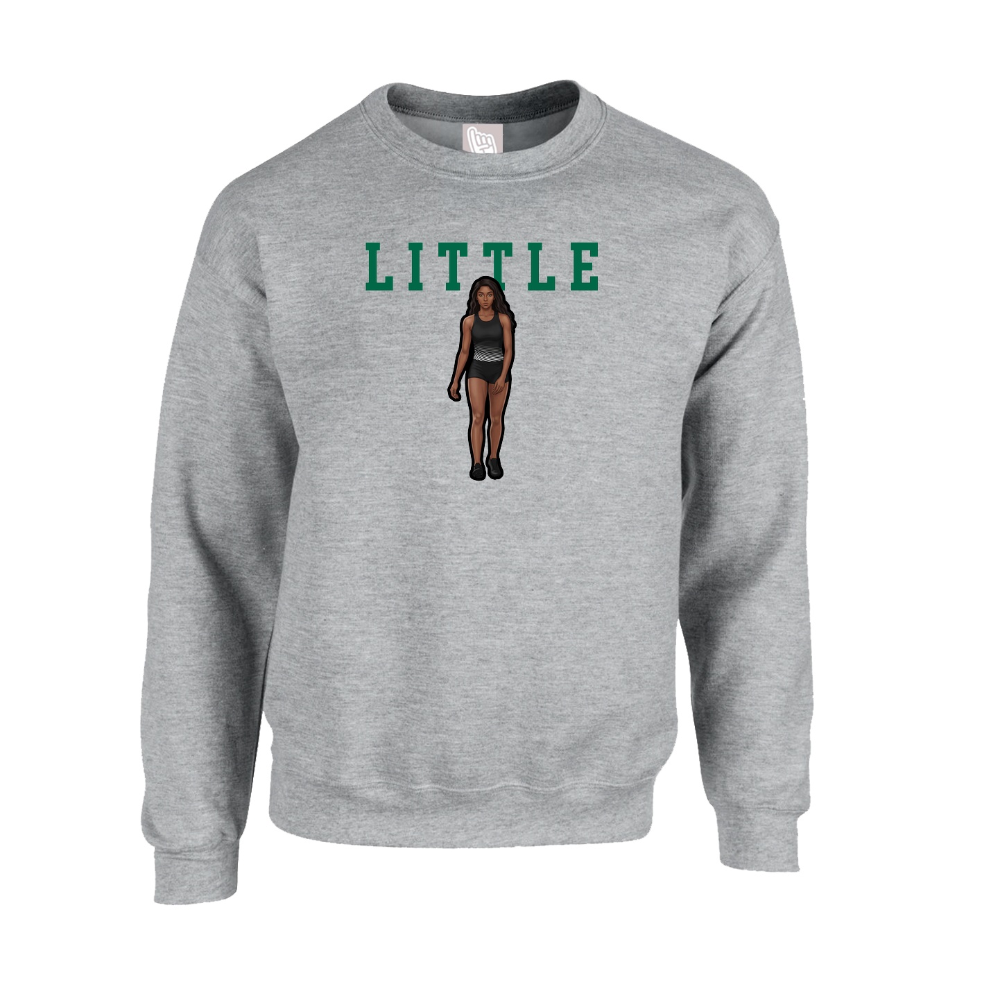 Fleece Crew — Shirsey in Grey