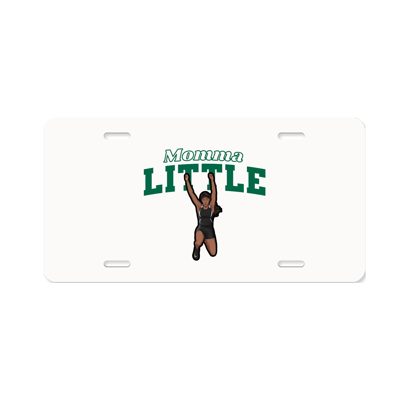 License Plate — Mothers Day Block in Classic