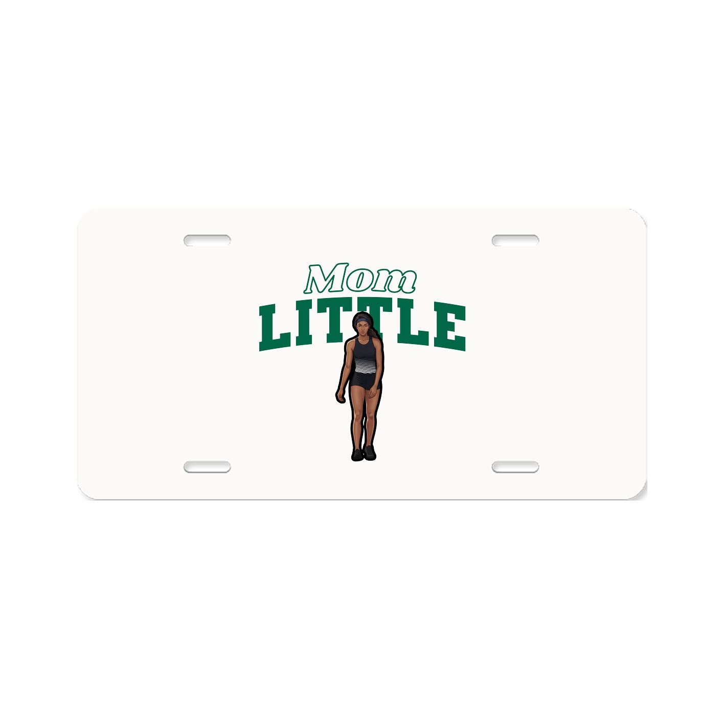 License Plate — Mothers Day Block in Classic