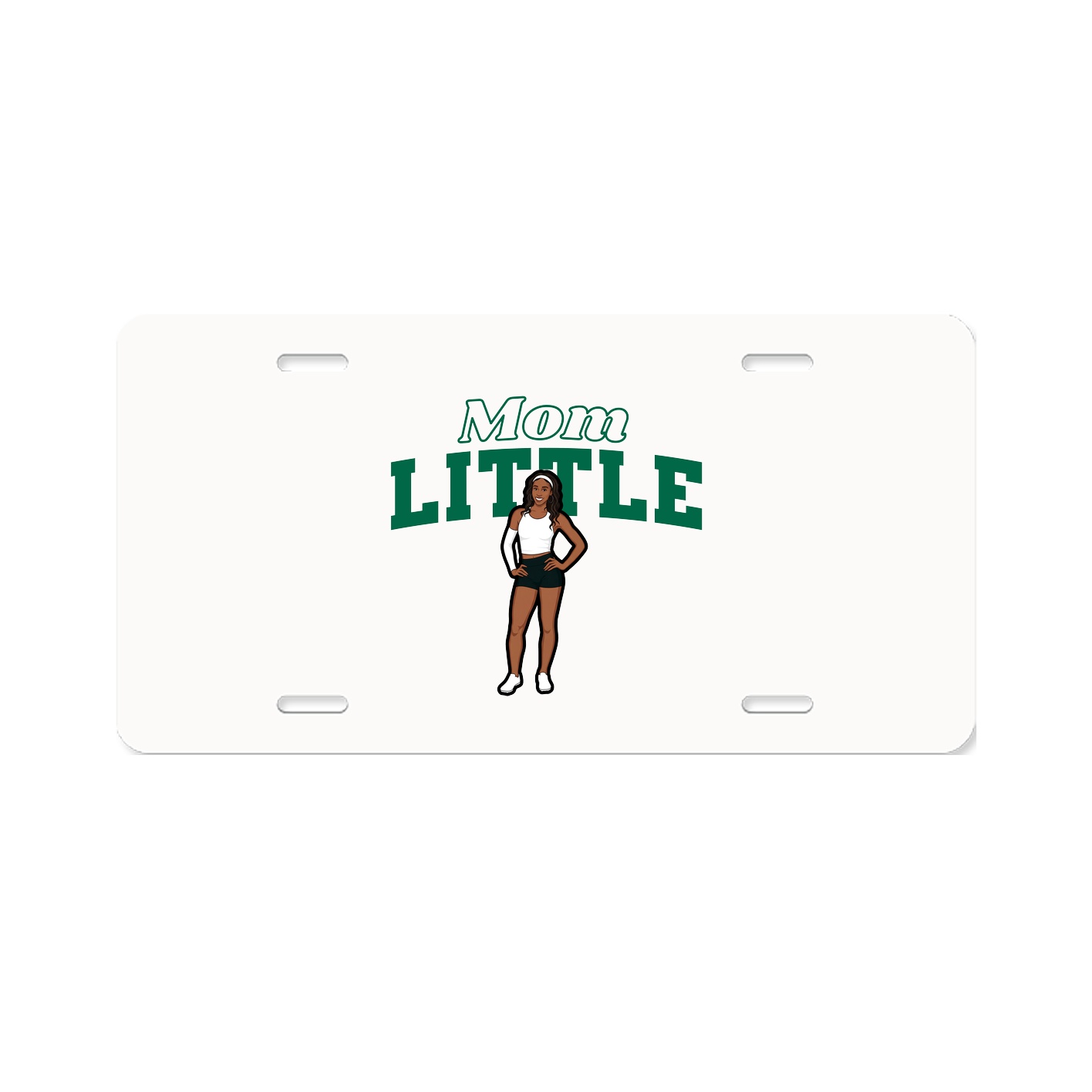 License Plate — Mothers Day Block in Classic
