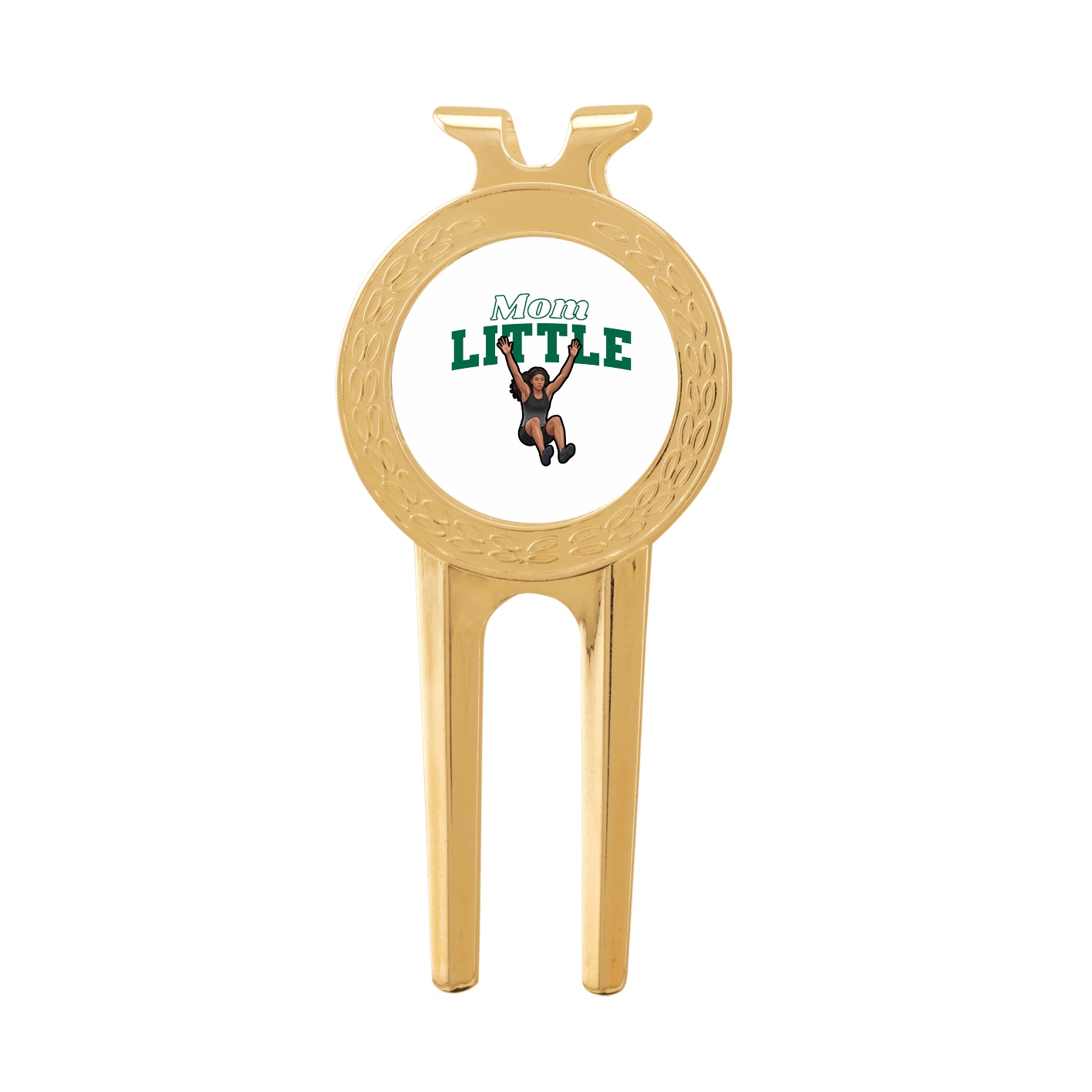 Divot Tool with Ball Marker — Mothers Day Block in Classic