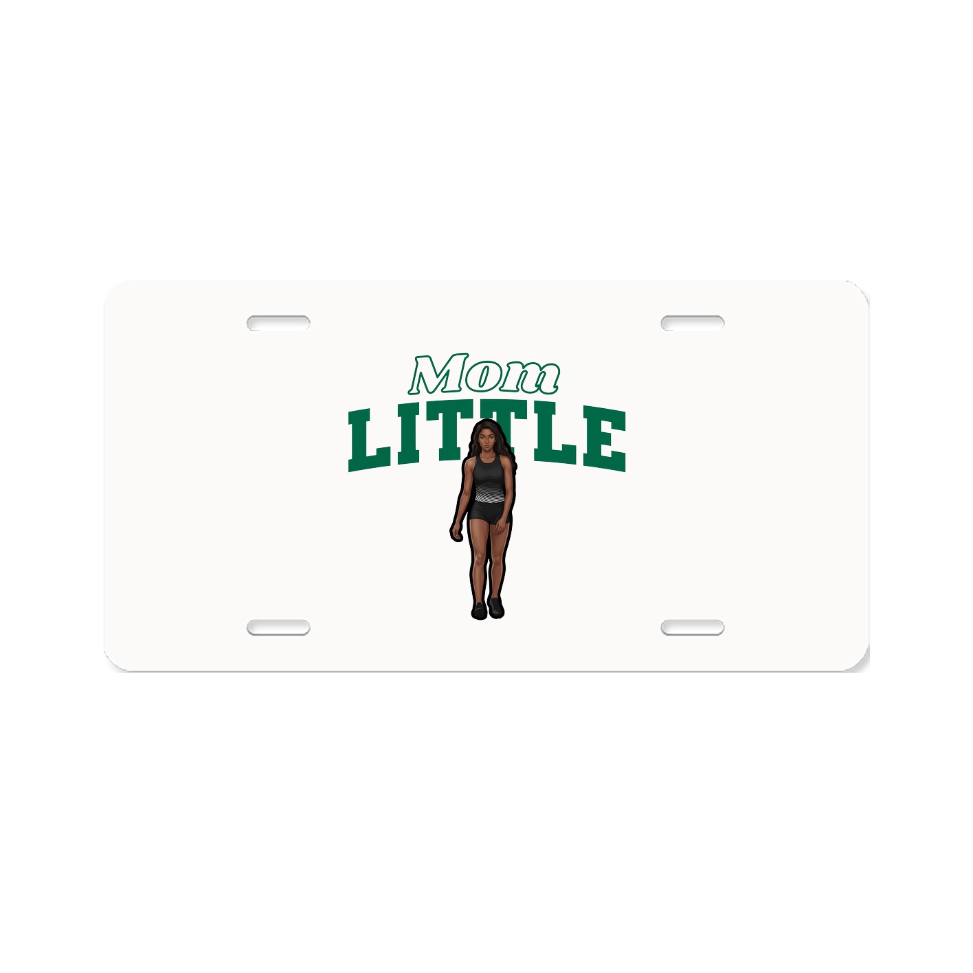 License Plate — Mothers Day Block in Classic