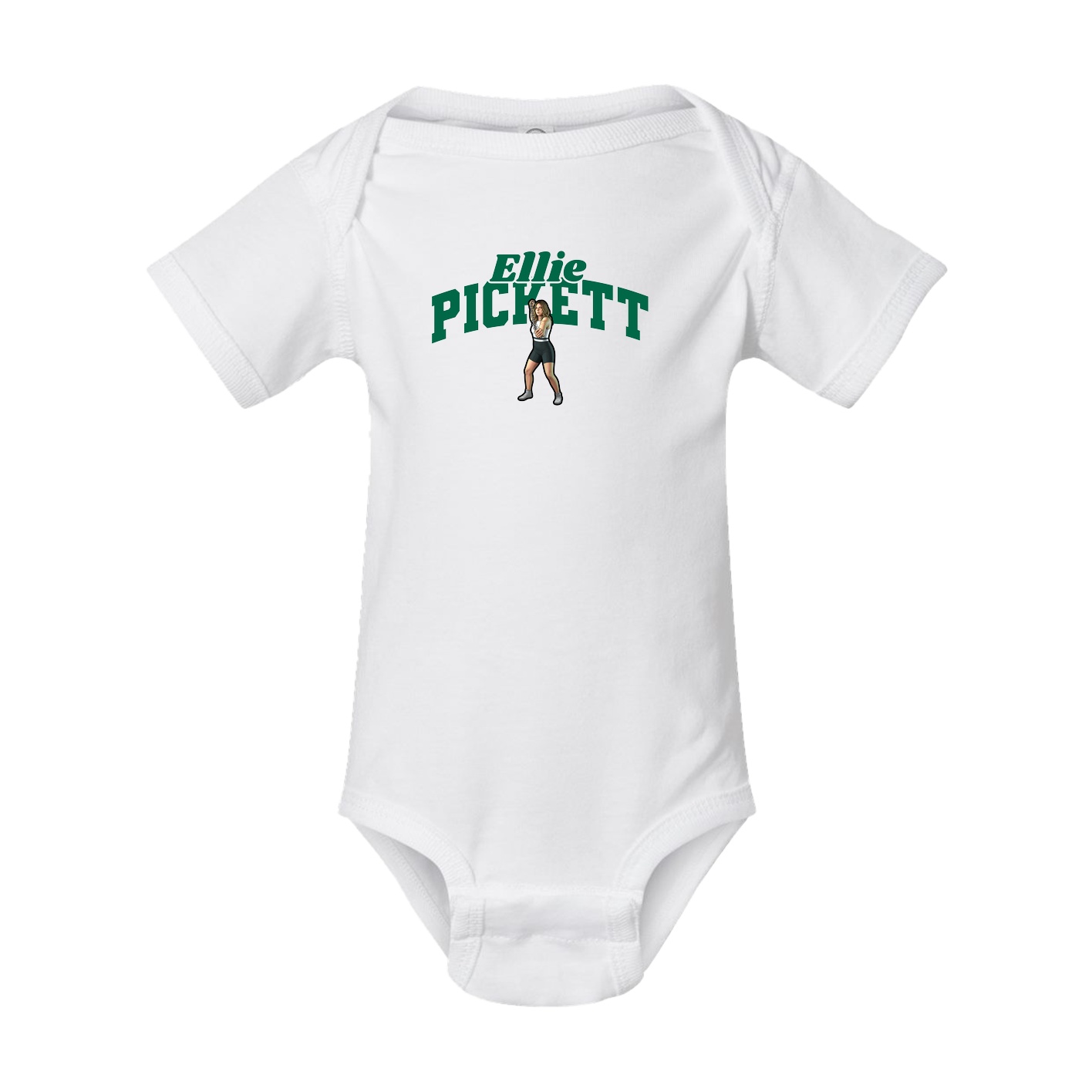Baby Onesie — Signature Arch in White