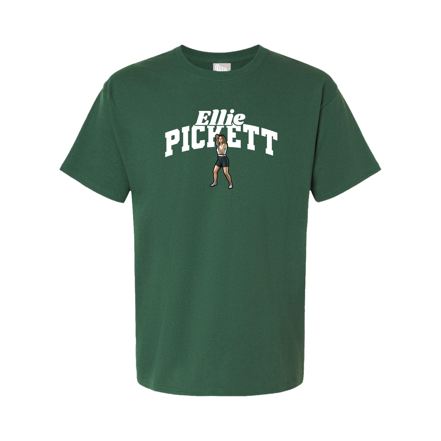 Youth Tee — Signature Arch in Green