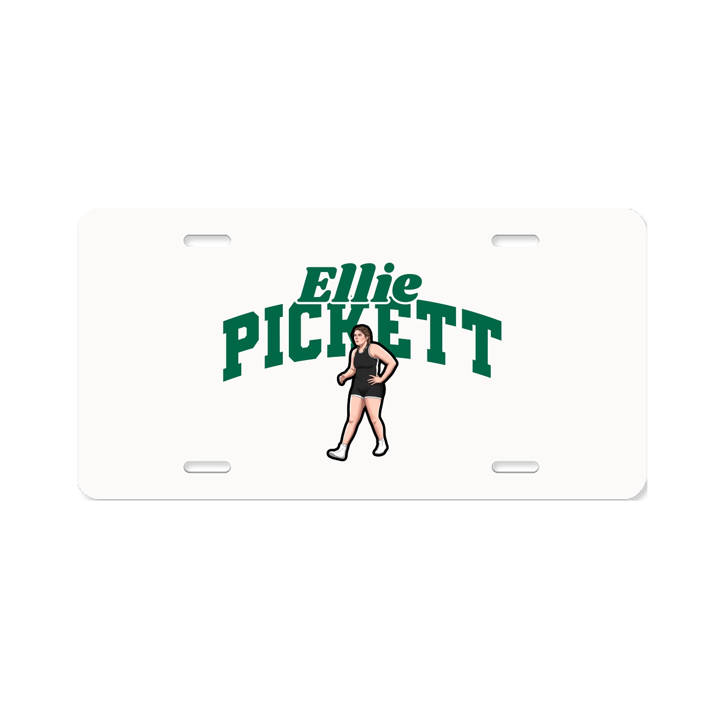 License Plate — Signature Arch in Classic